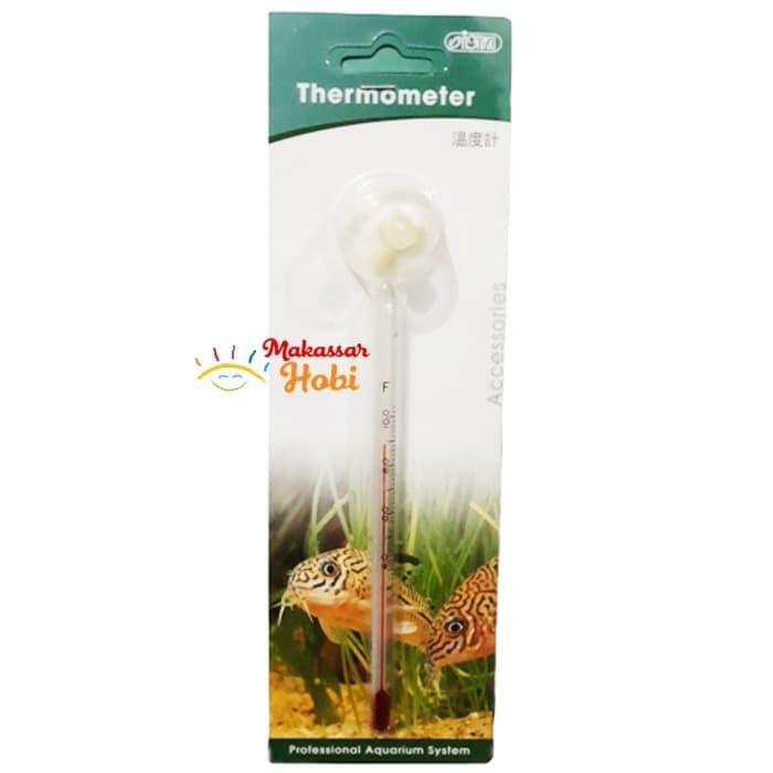 ISTA White Thermometer Putih 20cm Termometer Aquarium Aquascape