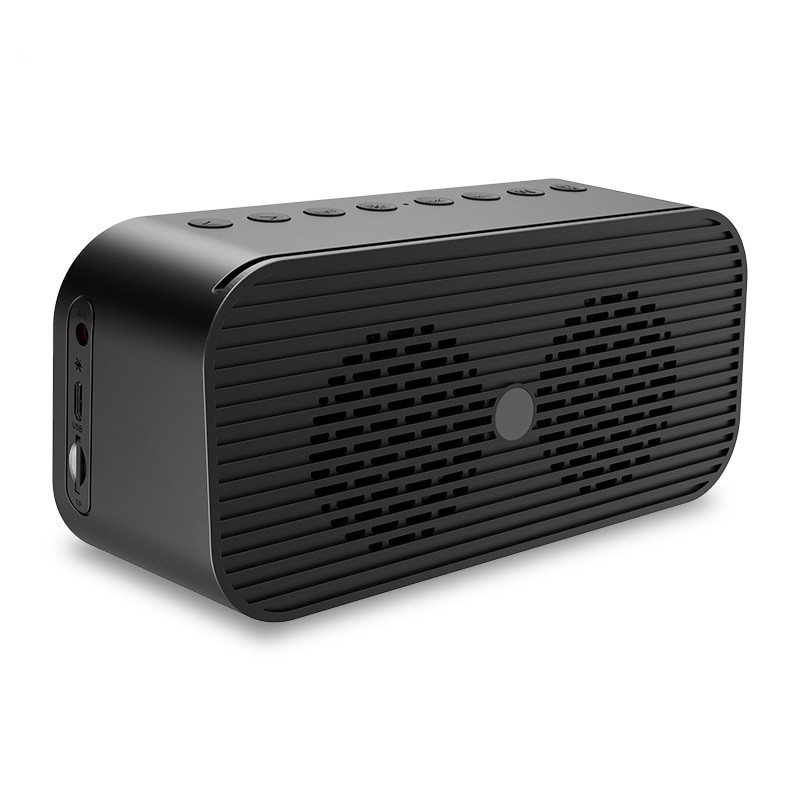 HAVIT MX701 - Portable Bluetooth Speaker with FM Radio and LED Display with 3-Adjustable Light