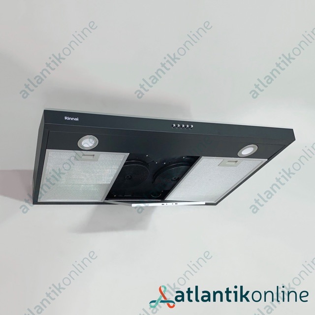 COOKER HOOD cookerhood penghisap asap dapur slim 90 cm 90cm black hitam RINNAI RH-229B RH229B RH 229 B