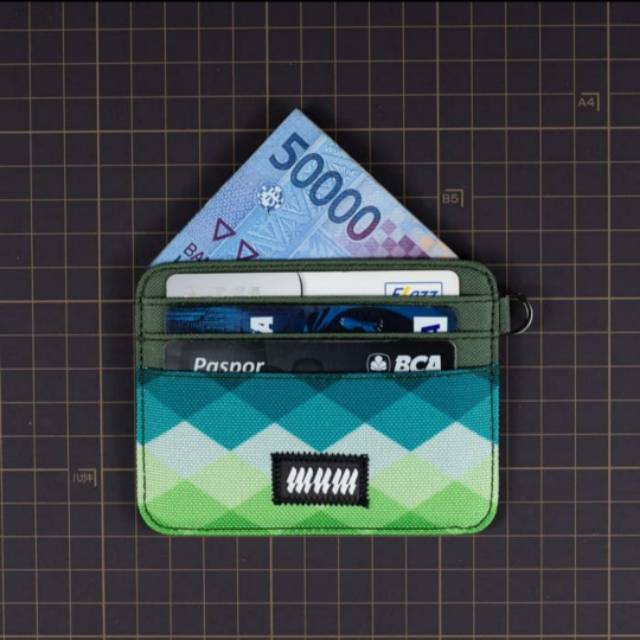 Card Holder Dompet Kartu Tipis dan Uang Pria Wanita Simple Card Wallet