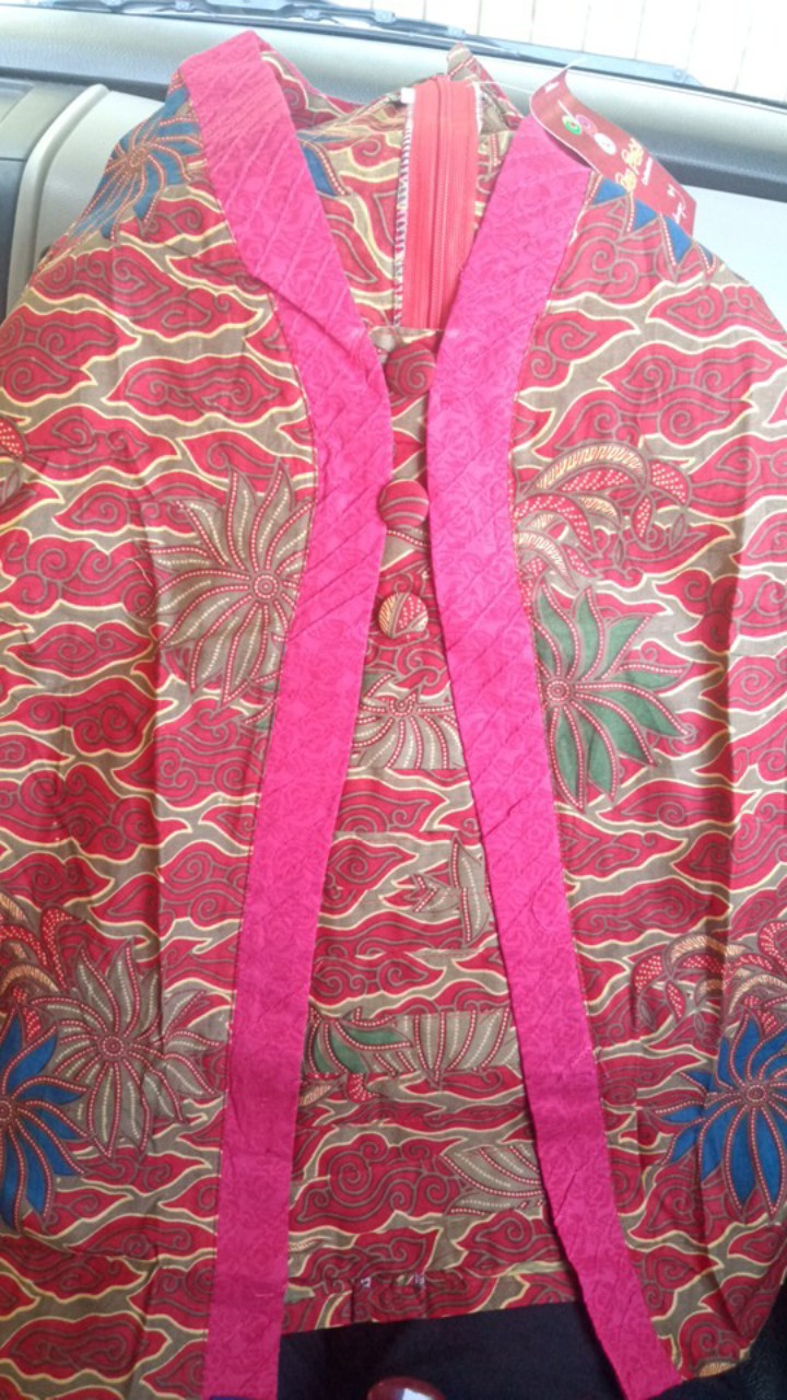 Atasn Blouse Batik Kutubaru Modern - Motif Mega Mendung S-m-l-xl-xxl-3l-4l-5l