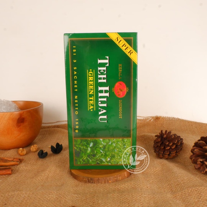 

B062 Teh Hijau Green Tea Kepala Djenggot Super 150 Gram g054S