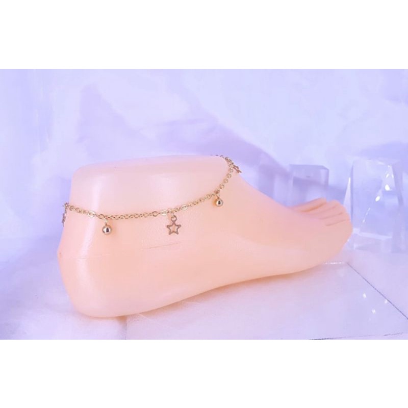 gelang kaki titanium