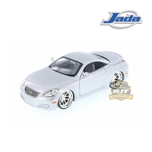 Jada 1:24 Lexus SC430 DUB Bigtime Kustoms Silver Diecast Mobilan