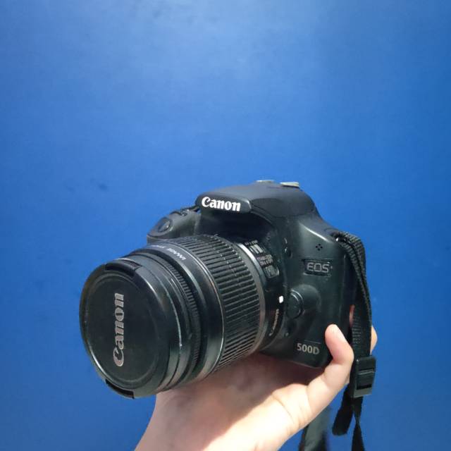 CANON EOS 500D Second Mulus - No Box. Include Lensa, Batery, Charger . No box