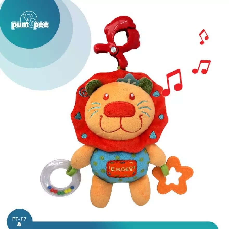 PUMPEE PULL STRING TOY MY OWL WONDERLAND / MAINAN ANAK