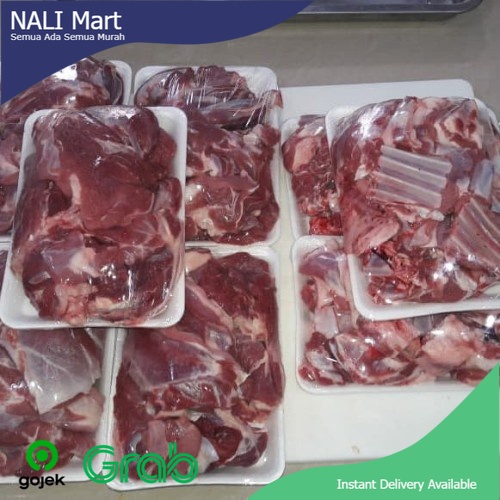 

Daging Kambing Bagian Paha + Tulang Iga Kambing Sayur Online 500gr