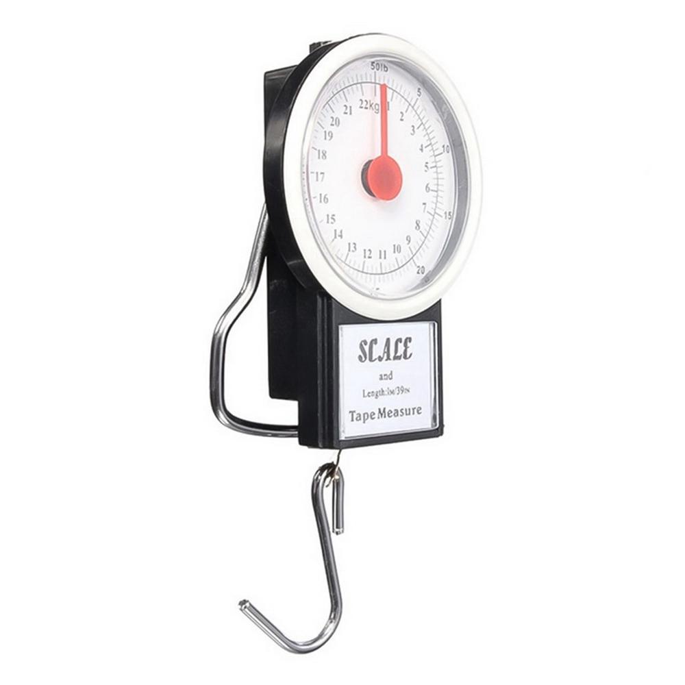 Lanfy Luggage Scale Portable Mini Dial Koper Ukur Bagasi Kait Gantung