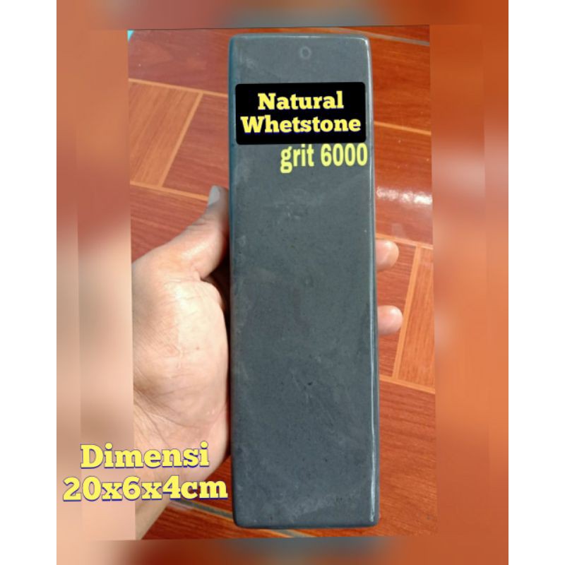 Batu asah asli alam grit 6000, batu asah natural Whetstone
