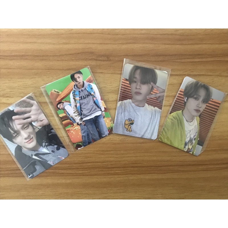 PHOTOCARD NCT DREAM HOT SAUCE ( PC AR JENO , PC ARCLIP RENJUN , PC CHENLE CRAZY , PC CHENLE CAFE )