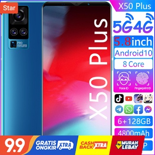 Jual ã€   CODã€'VlV0 terbaru X50 plus hp murah ram 6 rom 128 gb baru