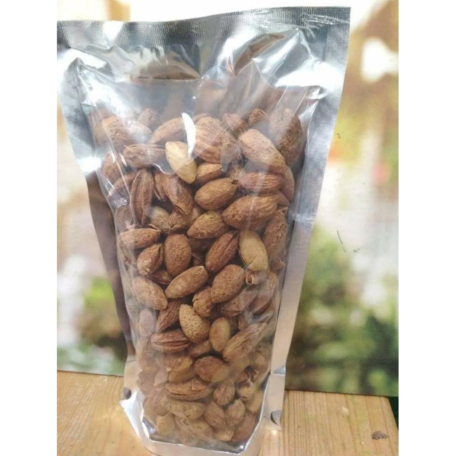 

HOT !! KACANG ALMOND inshell PANGGANG 500 GRAM