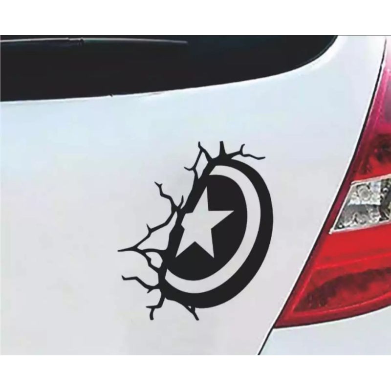 Cutting Sticker Bintang coco Stiker mobil untuk menutupi lecet