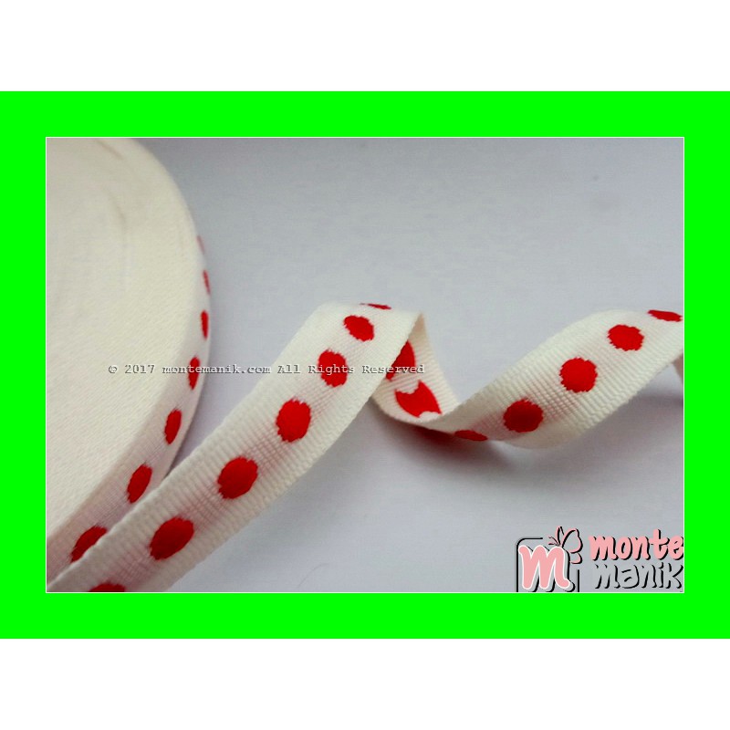 

Pita Woven Variasi Onde Merah 1 cm (PITA-192) Toko Bahan Craft