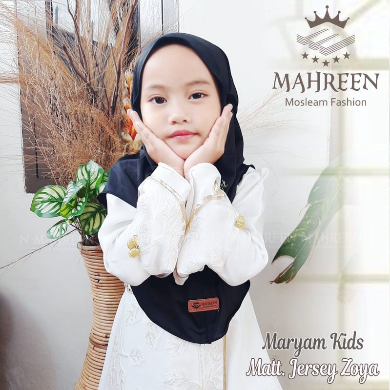 Maryam kids ORI MAHREEN (kerudung anak TK - SD ) BERGO ANAK