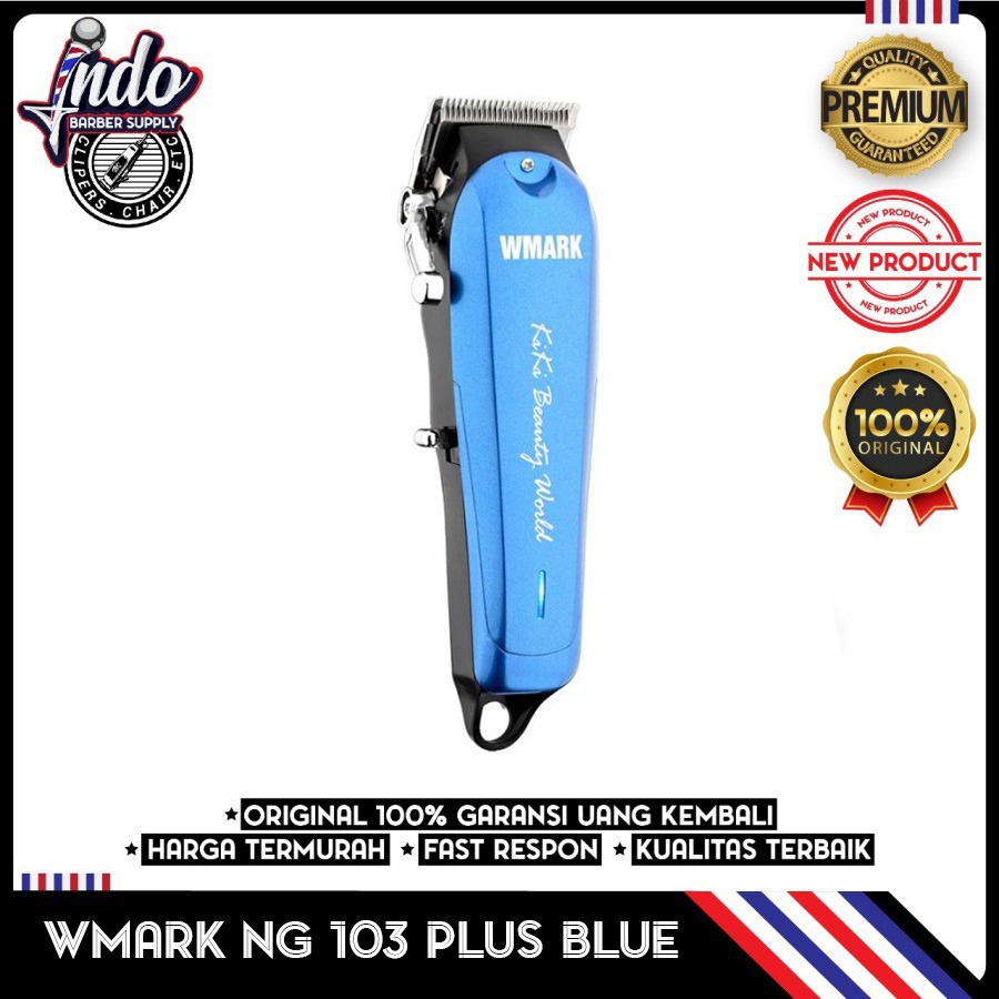 Hair Clipper Wmark Ng-103 Original Mesin Cukur Rambut Cordless cas