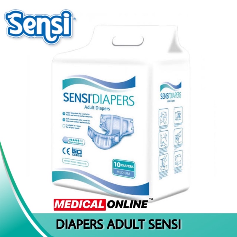 SENSI DIAPERS POPOK DEWASA MEDICAL ONLINE MEDICALONLINE