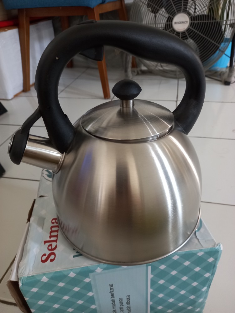Kettle Wistling/teko Siul 2.5 Liter/pemanas Air Stainless Steel