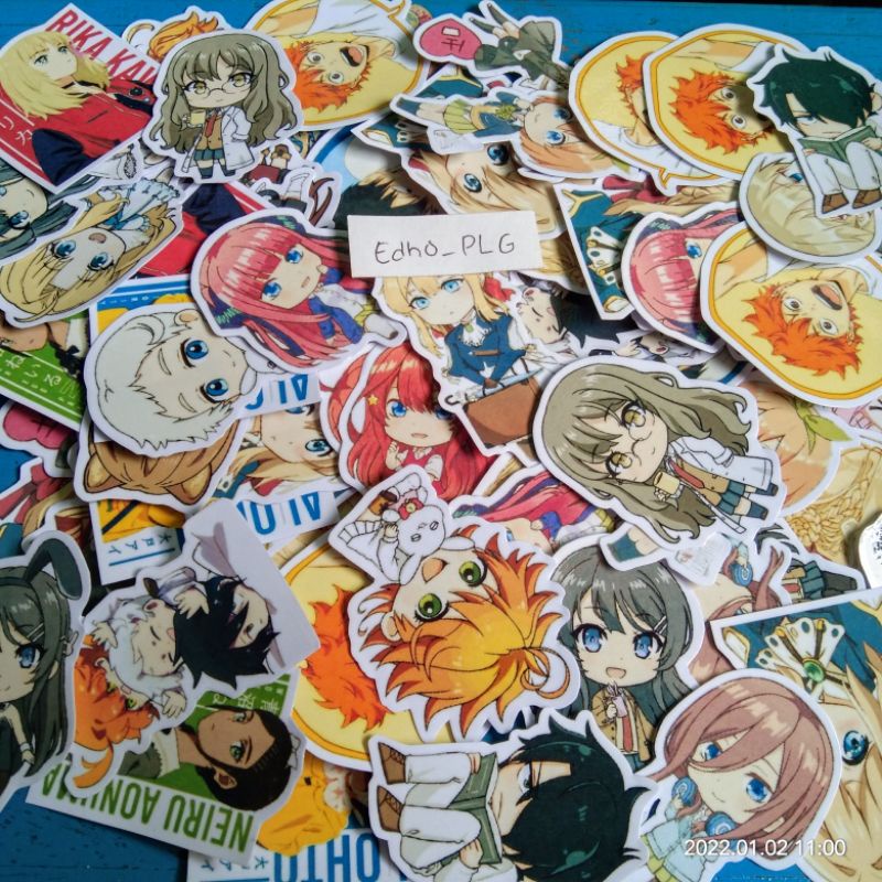 

Stiker anime random murah meriah
