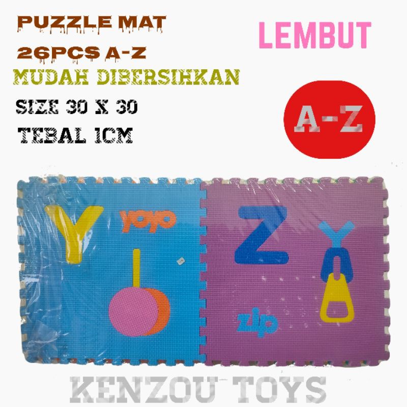 Evamat Puzzle Mat A-Z Gambar