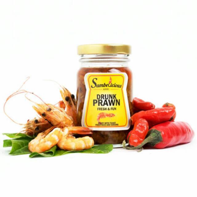 

Sambal Udang Gurih - Sambelicious Drunk Prawn