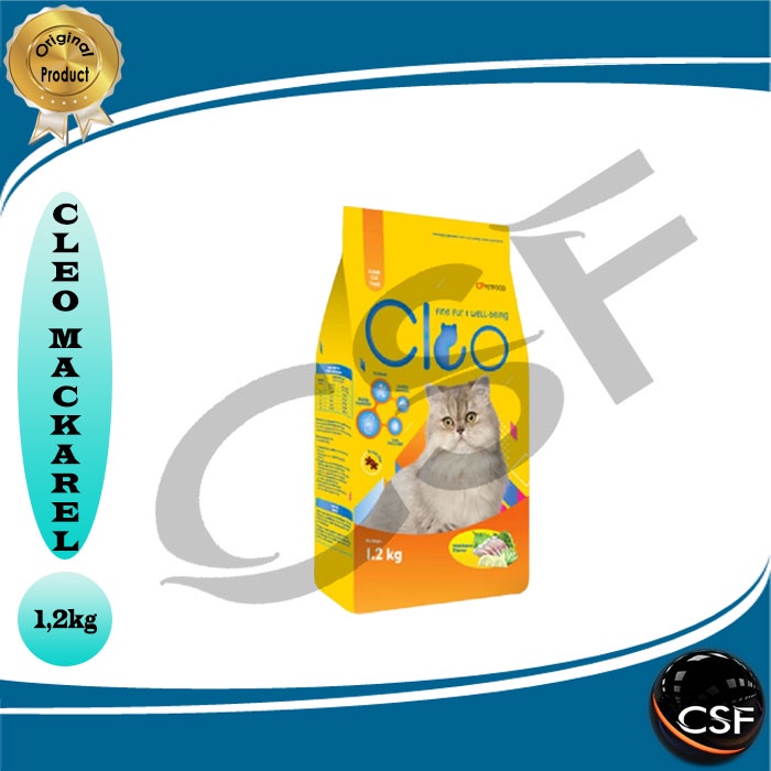 Makanan Kucing murah CLEO 1,2kg All Varian