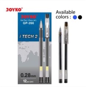 

(12pcs) Pena Joyko GP-266 iTech 2 hitam