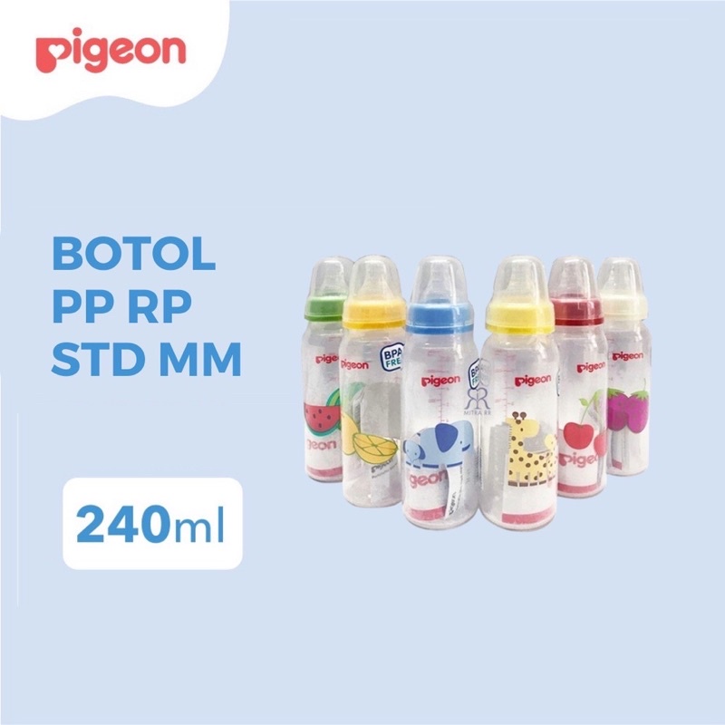 Pigeon PP Botol Standard Neck MM - Pigeon Botol Susu