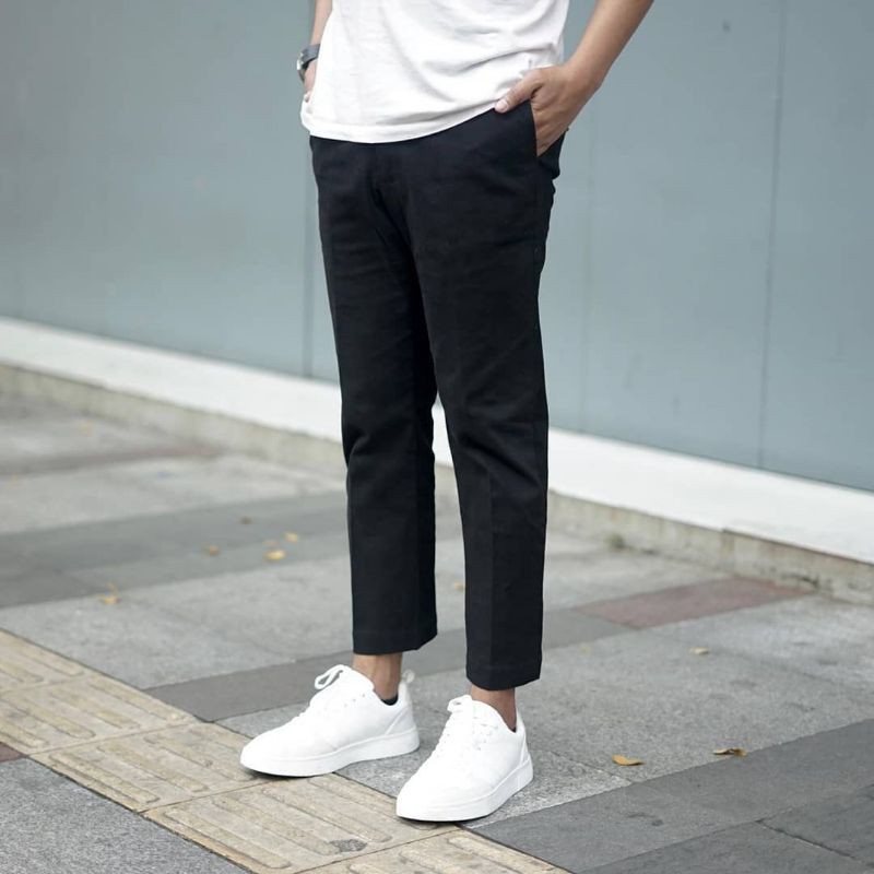 Celana Chino Ankle Pants
