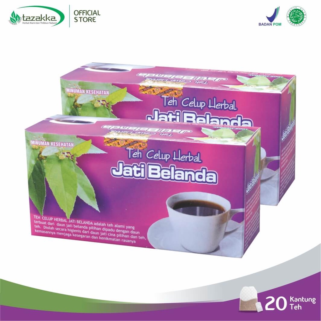 

Penurun Berat Badan Meluruhkan lemak Diet Ampuh Teh pelangsing Jati Belanda Tazakka Halal ijin BPOM