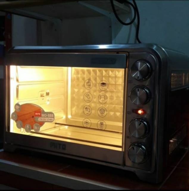 Oven MITO FANTASY 33 Liter - rottiseries - low watt original