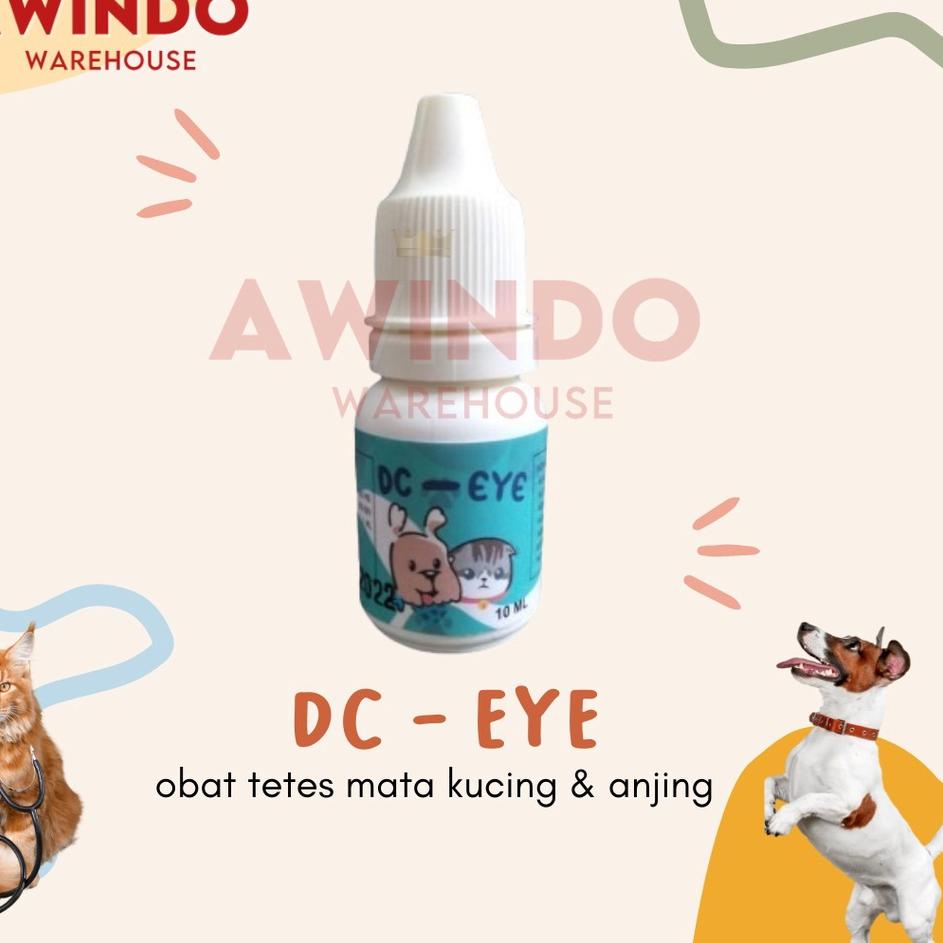 Terbaik DC EYE - Obat Tetes Mata Kucing Anjing Selaput Mata Putih Infeksi Mata