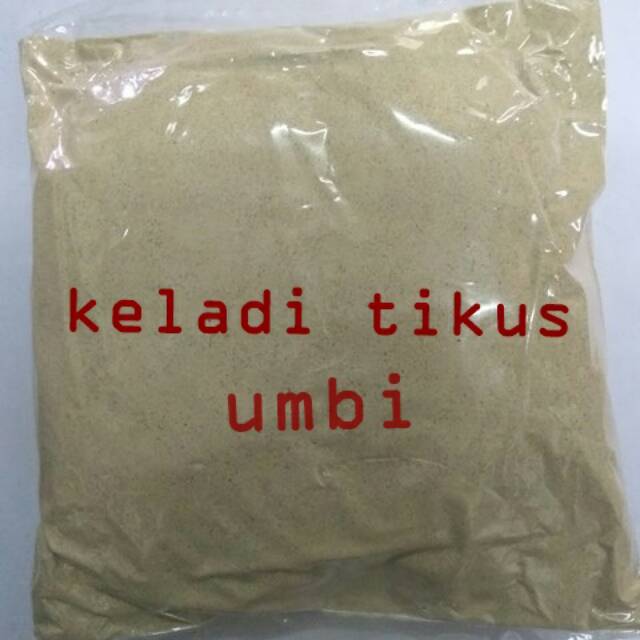 Keladi Tikus Umbi Serbuk 250gram