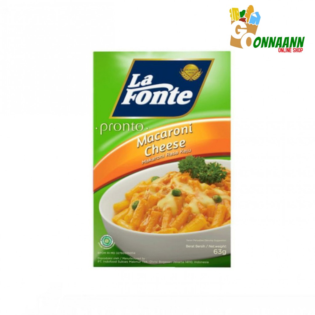 

LA FONTE-MACARONI with CHEESE-63GR