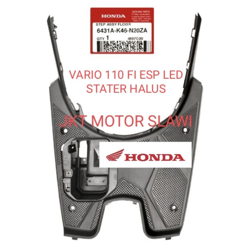 6431A K46 N20ZA step floor bordes pijakan kaki vario 110 fi led esp stater halus asli Honda