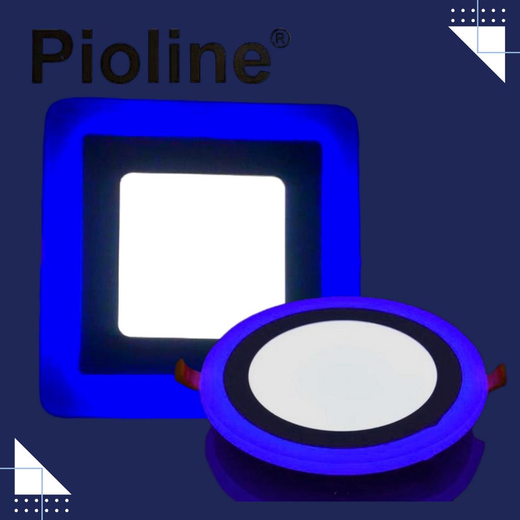 Lampu downlight 2 Warna Lampu Panel LED Pioline Dua Warna 12+4 Watt