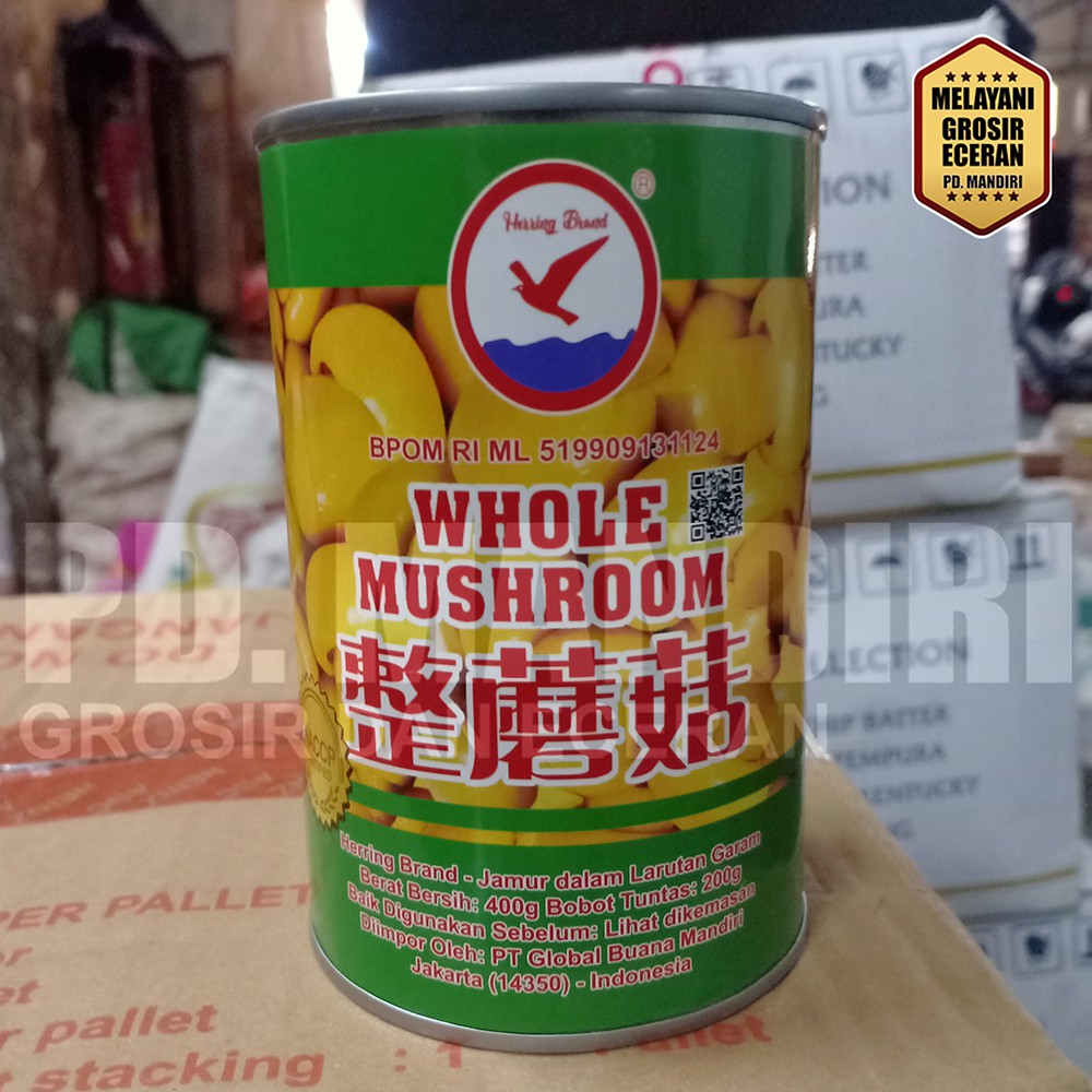

HERRING BRAND MUSHROOM 400 GR