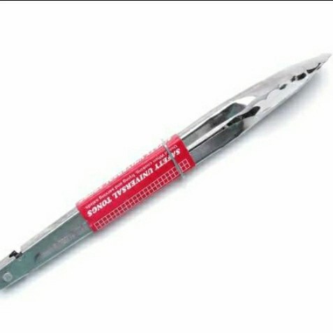 Capitan Jepitan Makanan Stainless Steel Kuat Tebal Aman Gorengan Steak Dapur Masak Capit Jepit