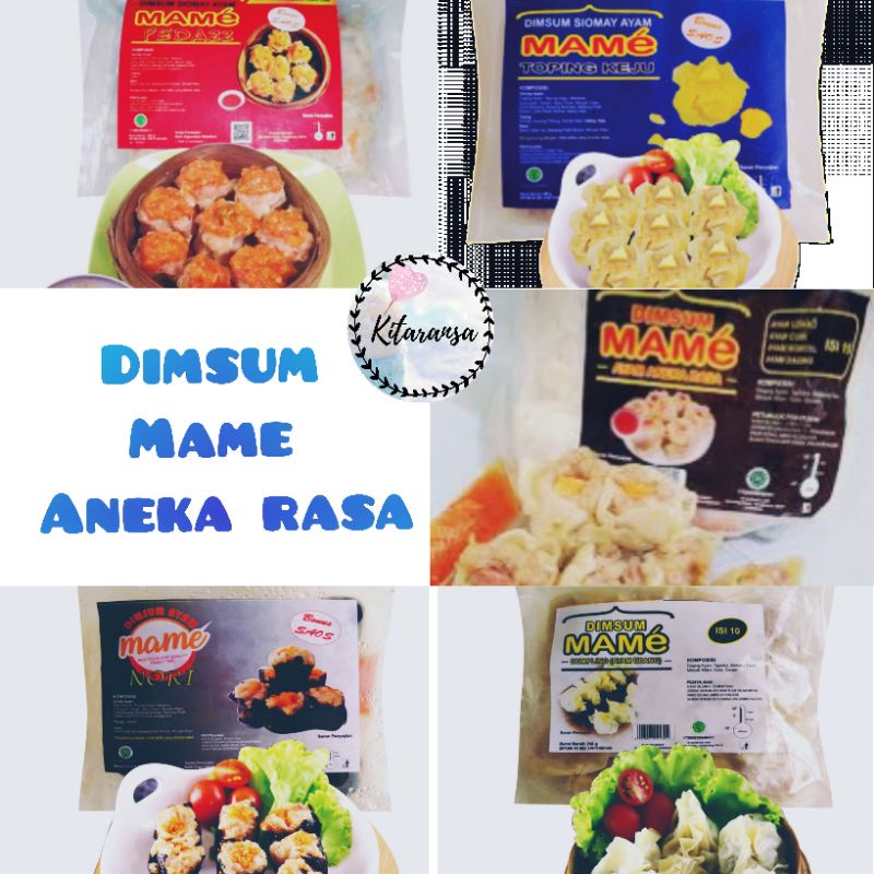 Dimsum Mame/Dimsum Ayam/Dimsum isi 15pcs/Dimsum Udang/Dimsum Nori