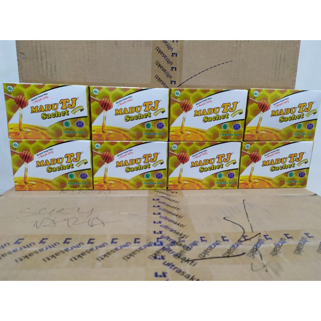 

Madu TJ Sachet original (isi 12 sachet) Paket 8 Dus