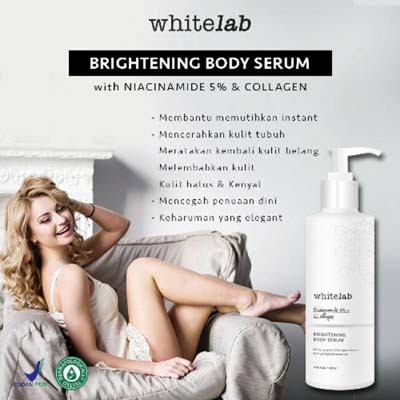 [FREE GIFT] Whitelab Brightening Body Serum 200GR