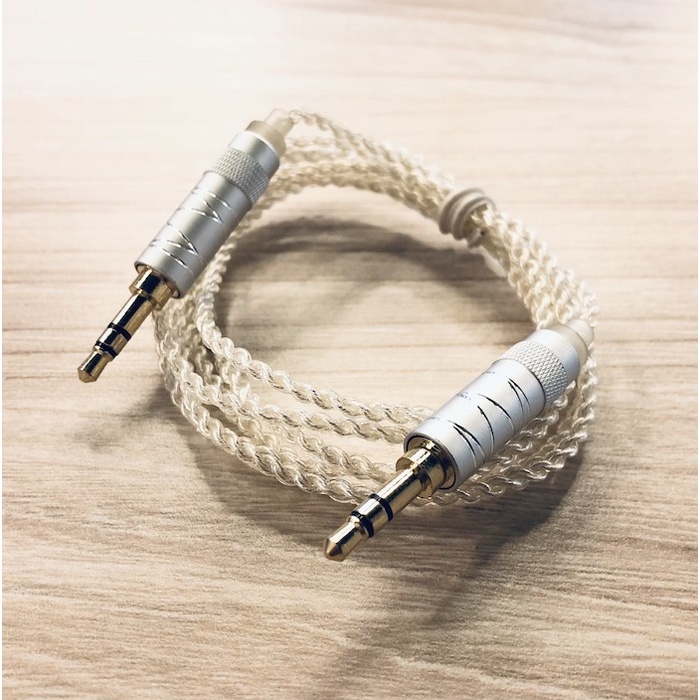 Premium Audio Aux Cable Headphone Kabel Speaker High Res Jack 3.5mm