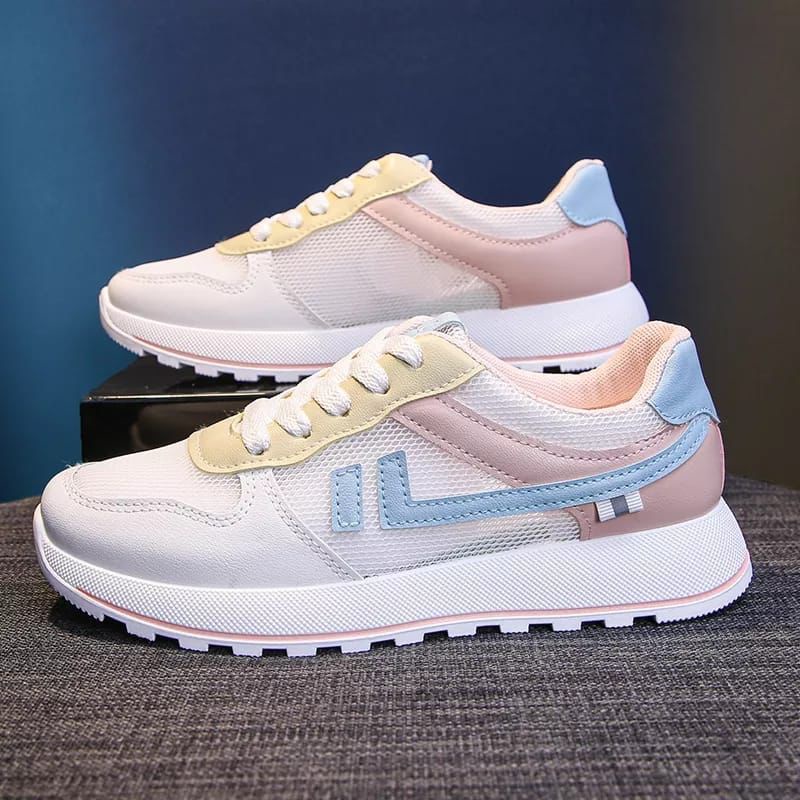 Sepatu sneakers wanita pelangi Anastasya