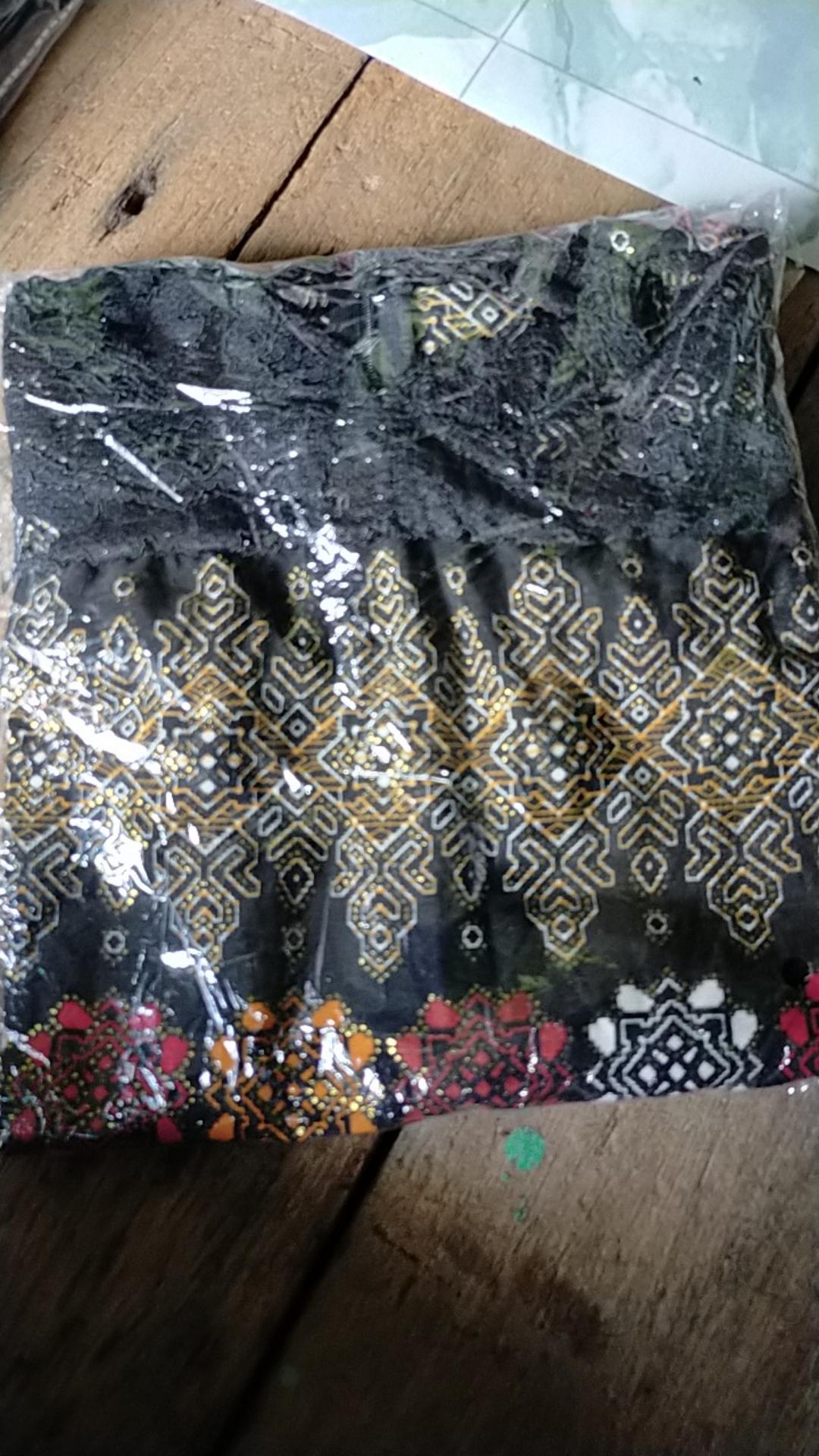 Dress Claire Kids Dress Anak Batik Kombi Brukat Dress Pesta Anak 5 Warna