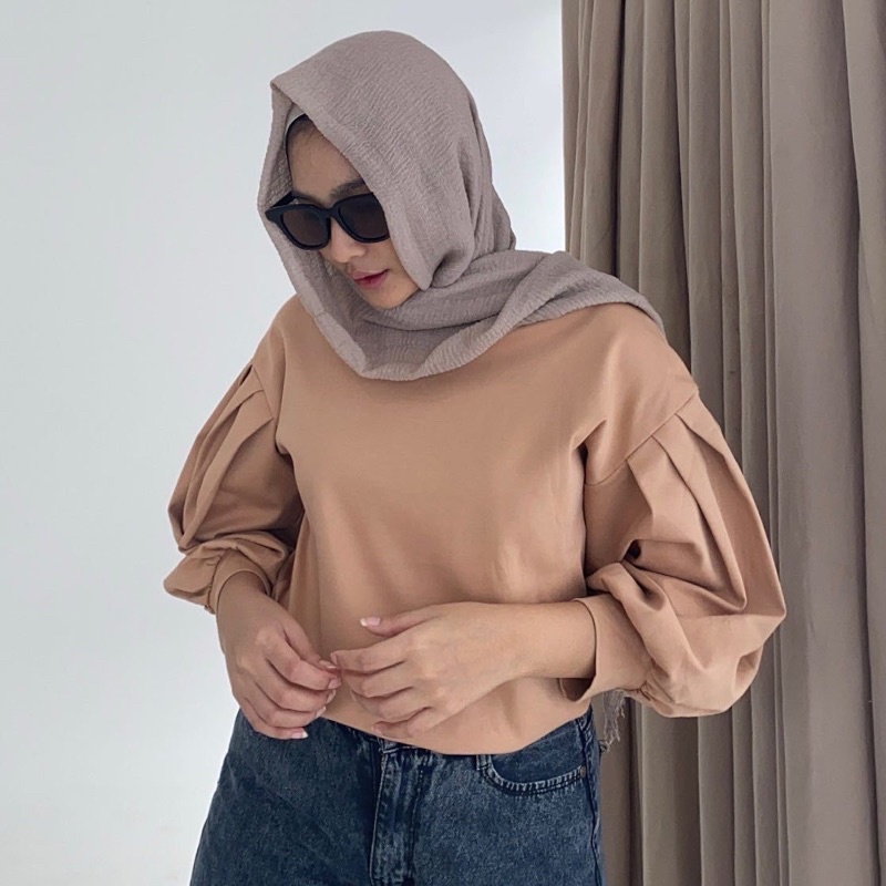 AUTUM BLOUSE - SUVINA SERIES by Yellowfacy-Nude - Suvina