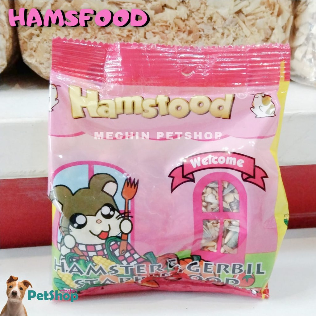 Pinkshop_76 Hamsfood 100Gr (Hamster & Gerbil Stapple Food) / Makanan Hamster & Gerbil