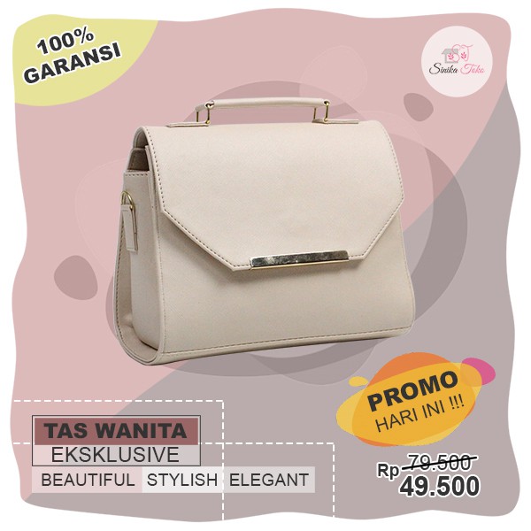Tas Wanita Perempuan Abg Cewek Remaja Kece Slempang Cantik Kekinian Keren Kode Gafika 22x18cm