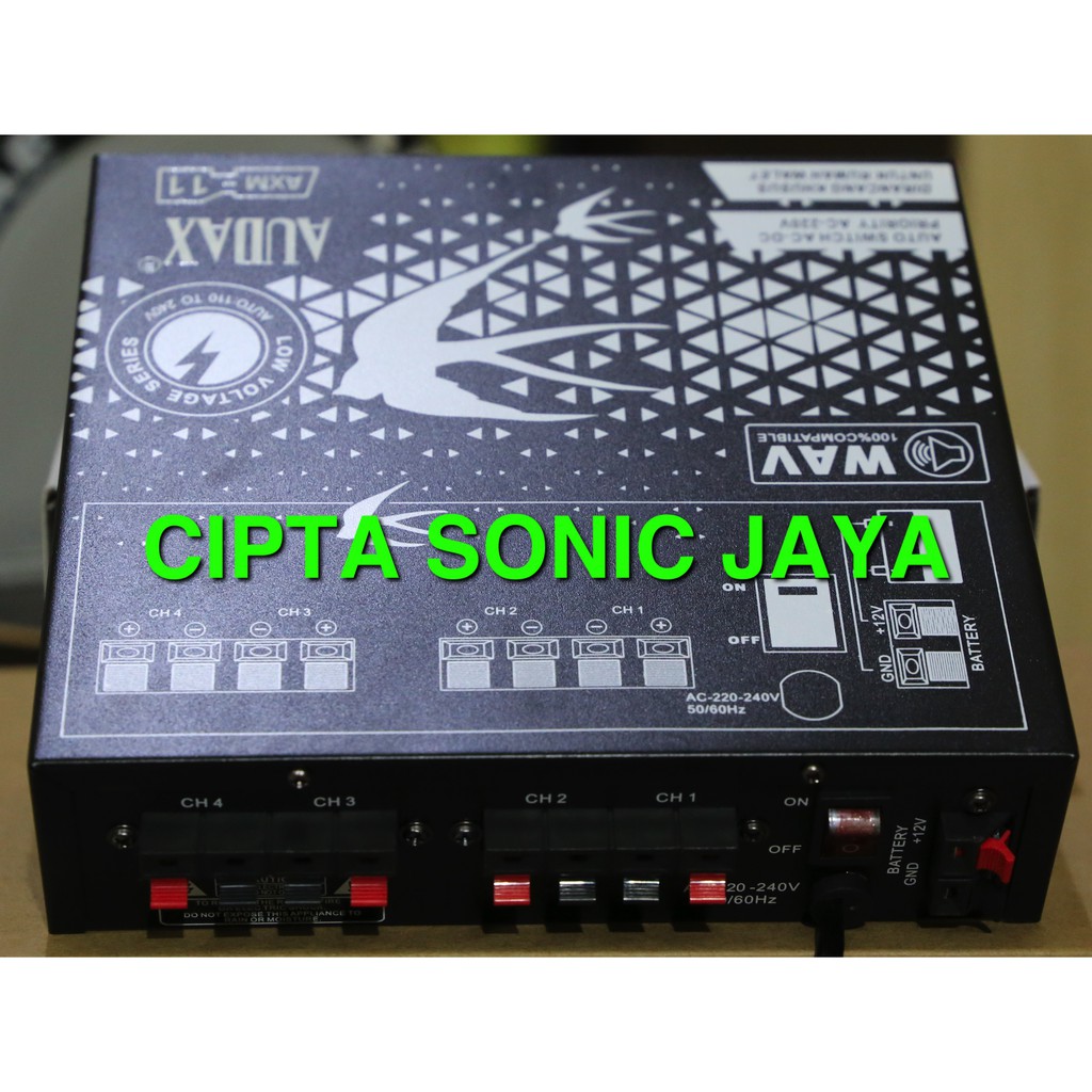 amplifier mesin walet audax AXM11