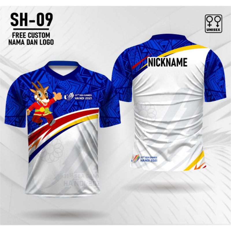 baju kaos sea games 2022 jersey sea games