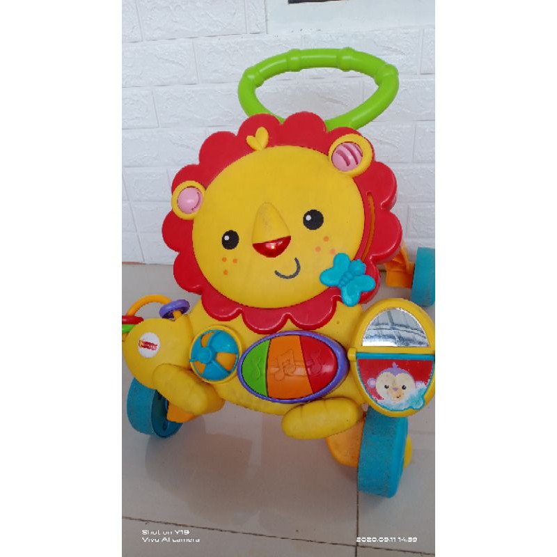 pushwalker lion fisherprice